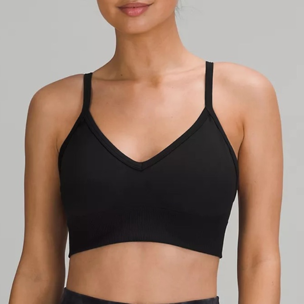 Lululemon Ebb to Street Bra Black Size 8